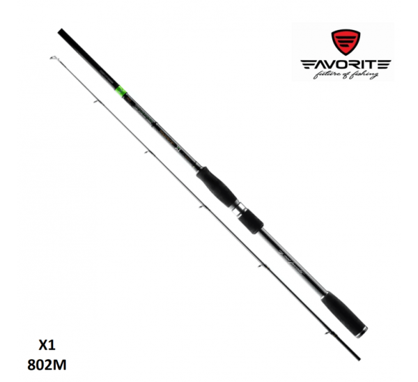 Favorite X1 802M, 2.44m, 7-21g