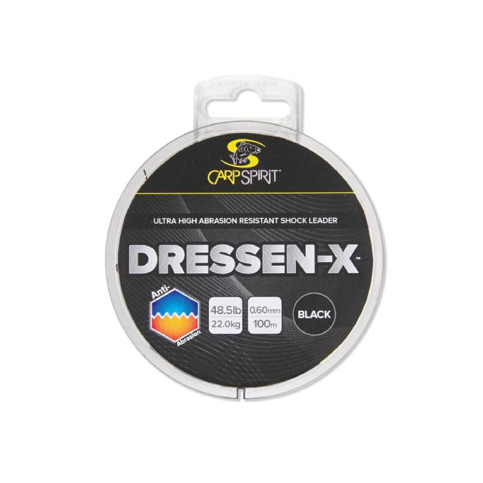 Carp Spirit Dressen-X – Fil De Pêche 100 M, Diamètre 0,40 Mm, Résistance 10,34 Kg (23 Lbs), Vert