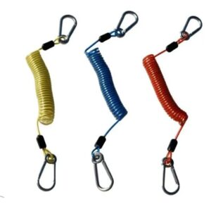 Big Game elastična uzica od čelika obloženog PVC-om s dvostrukom karabinerom za štap za pecanje