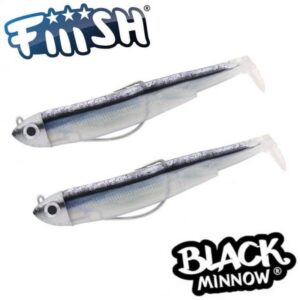 Fiiish BM3026 Black Minnow Double Combo Shore Black Mullet 12g