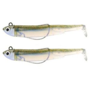 Fiiish BM3027 Black Minnow Double Combo Search Green Phantom 18g